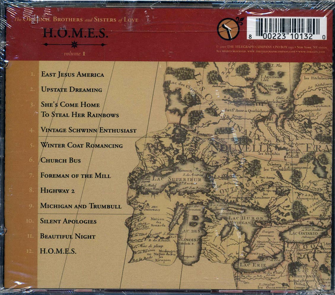 The Original Brothers And Sisters Of Love - H.O.M.E.S. Volume 1 - CD, CD