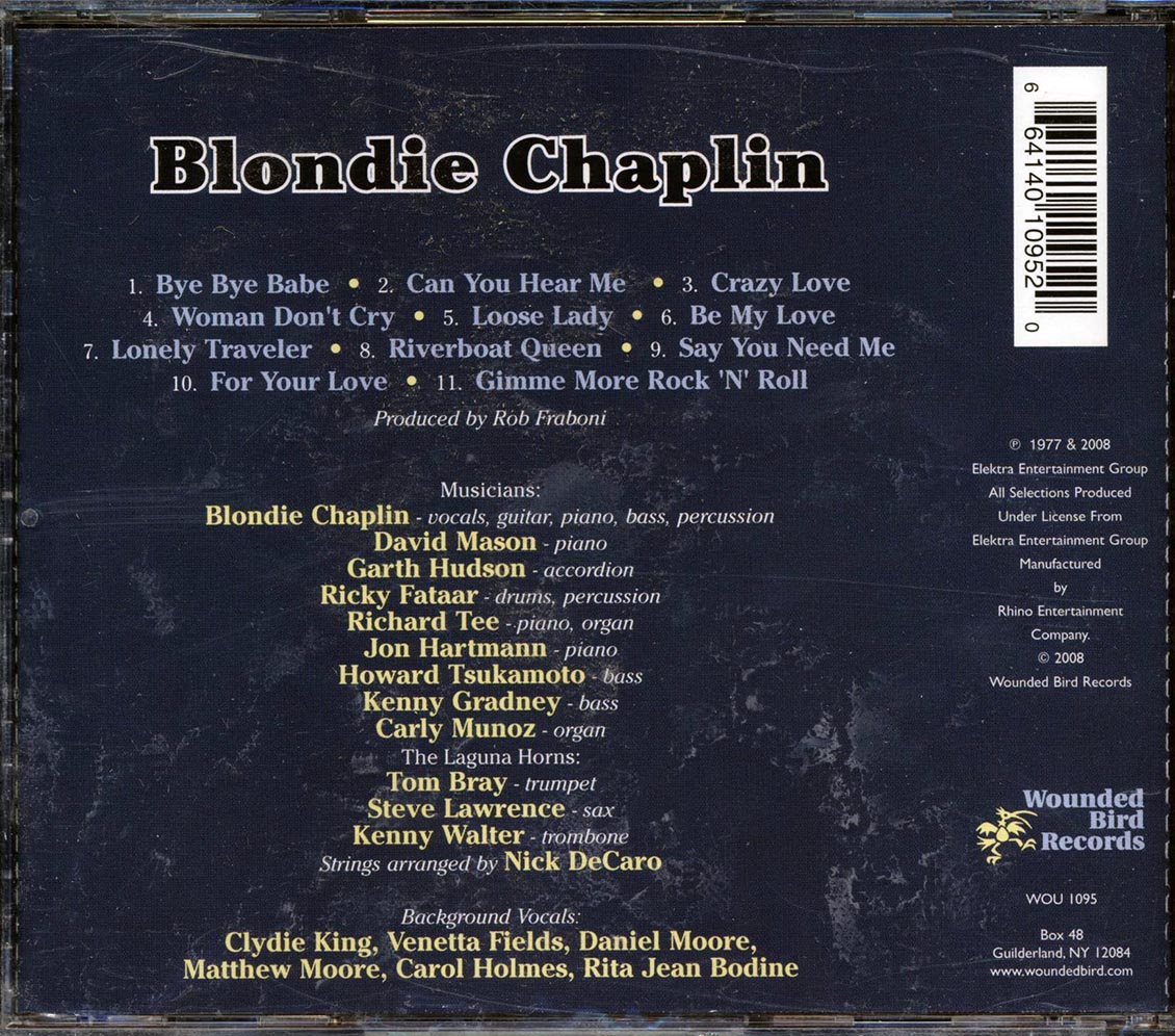 Blondie Chaplin - Blondie Chaplin - CD, CD