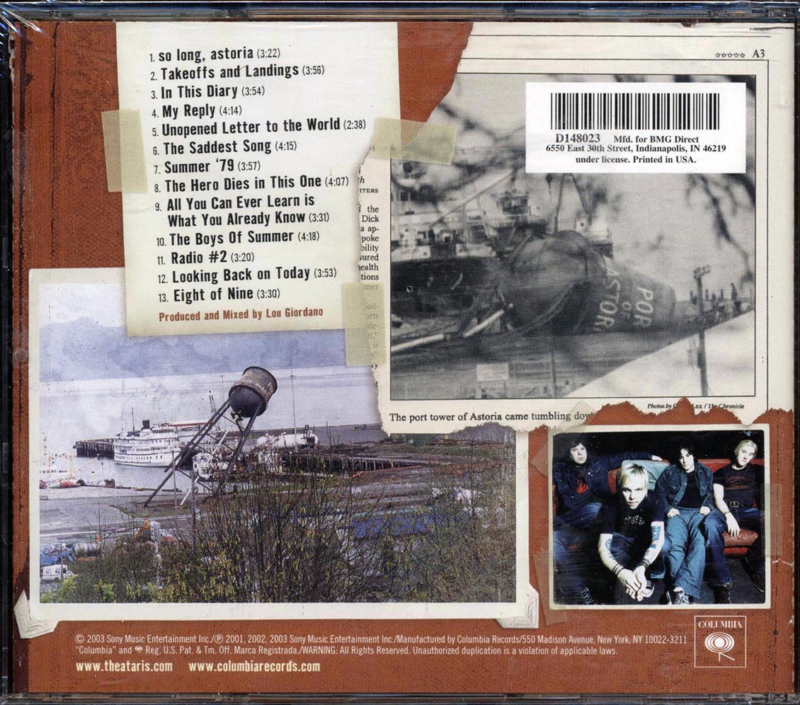 The Ataris - So Long Astoria - CD, CD