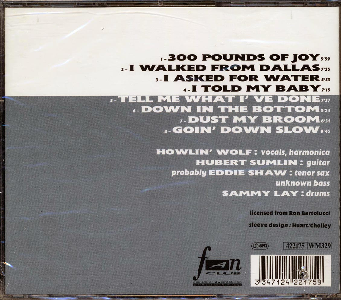 Howlin' Wolf - Live In Cambridge, MA., 1966 (marked/ltd stock) - CD, CD