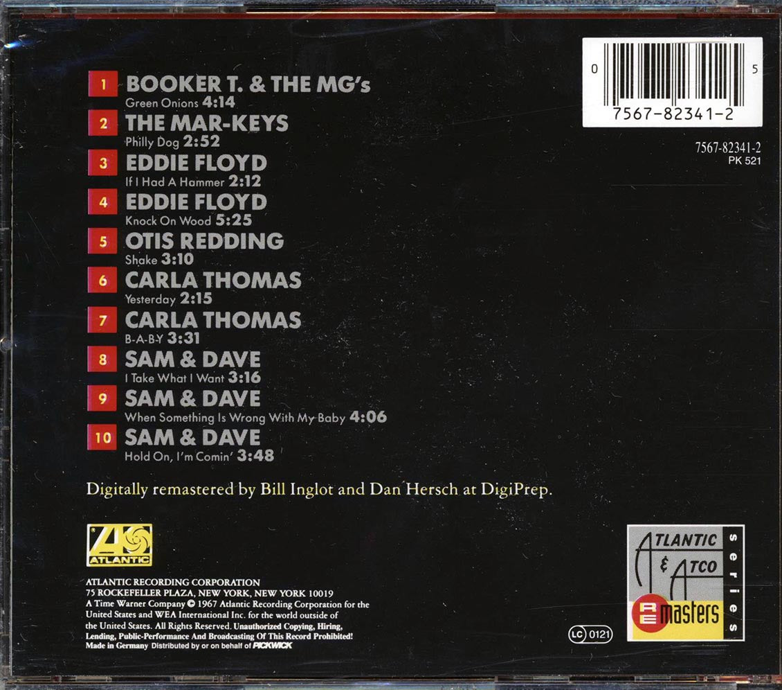 Booker T & The MG's, The Mar-Keys, Eddie Floyd, Etc. - The Stax/Volt Revue Volume 1: Live In London - CD, CD