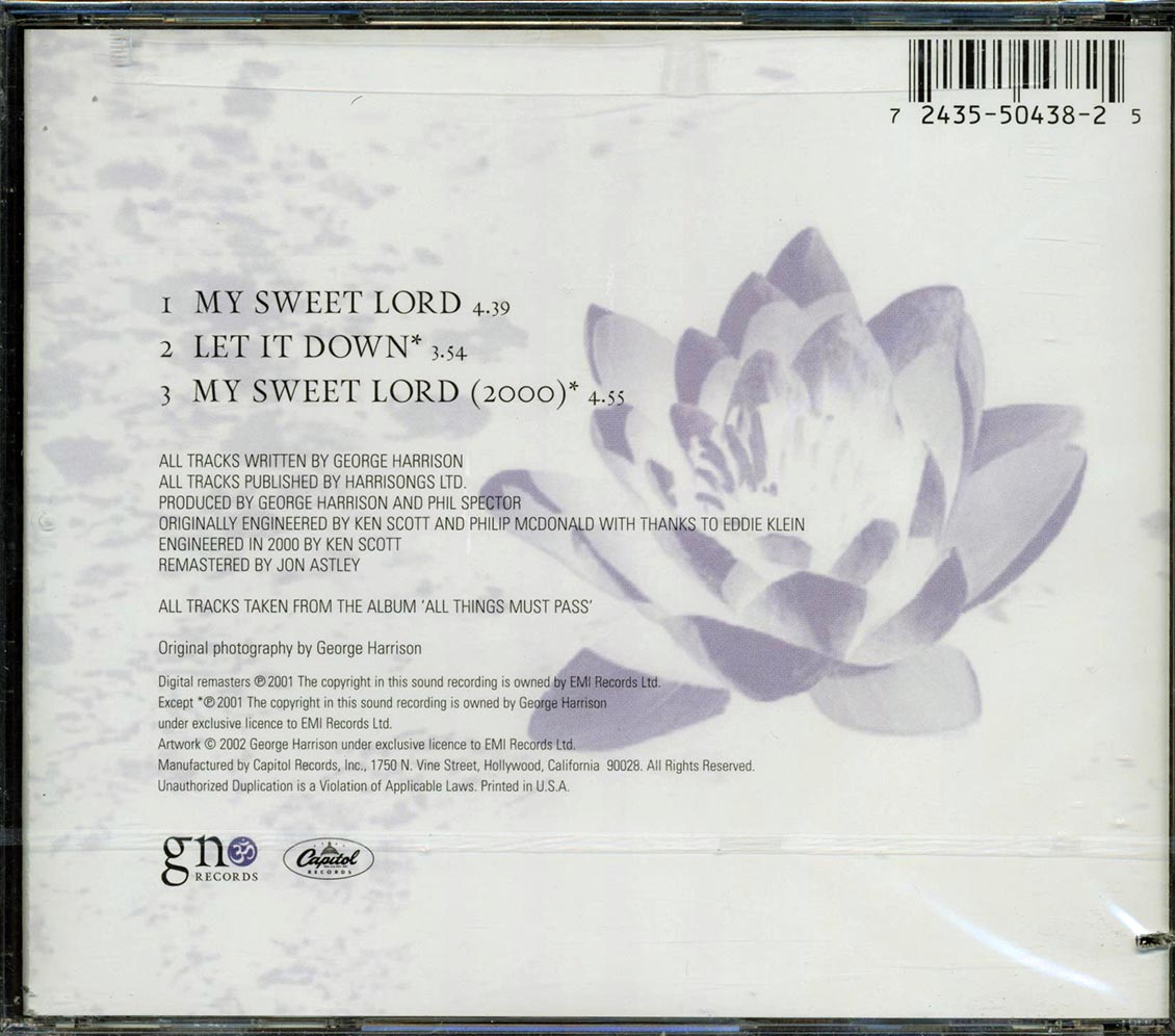 George Harrison - My Sweet Lord (marked/ltd stock) - CD, CD