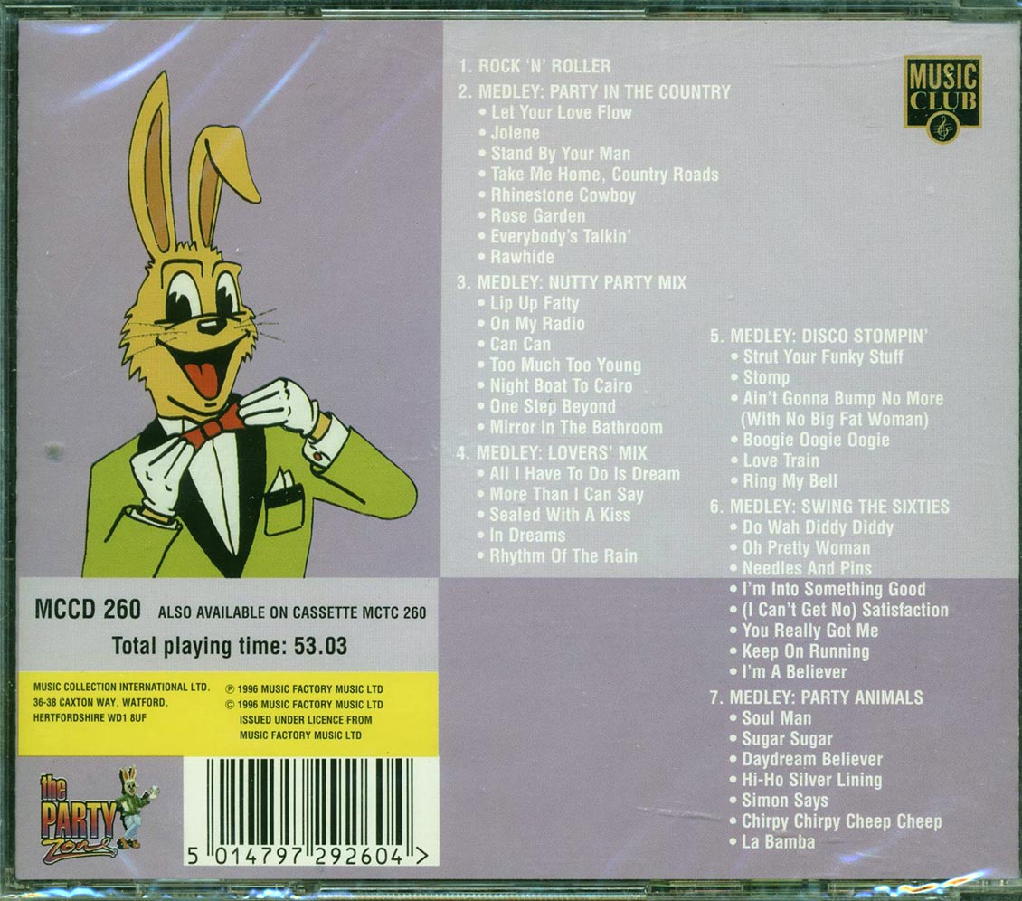 Jive Bunny & The Mastermixers - Havin' A Party - CD, CD