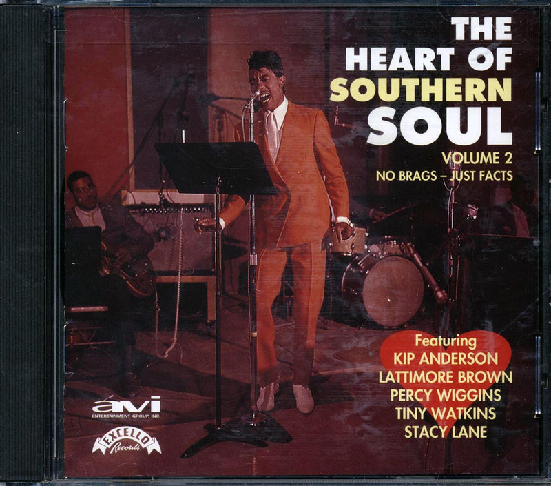 Kip Anderson, Kelly Brothers, Dee & Don, Etc. - The Heart Of Southern Soul Volume 2: No Brags Just Facts (24 tracks) - CD