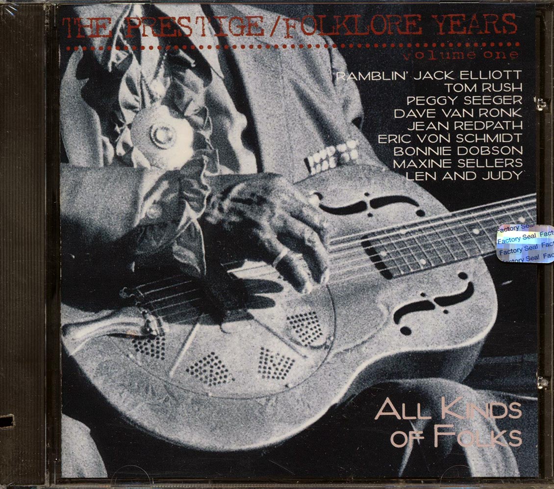 Ramblin' Jack Elliott, Tom Rush, Peggy Seeger, Etc. - The Prestige/Folklore Years Volume 1: All Kinds Of Folks (marked/ltd stock) - CD