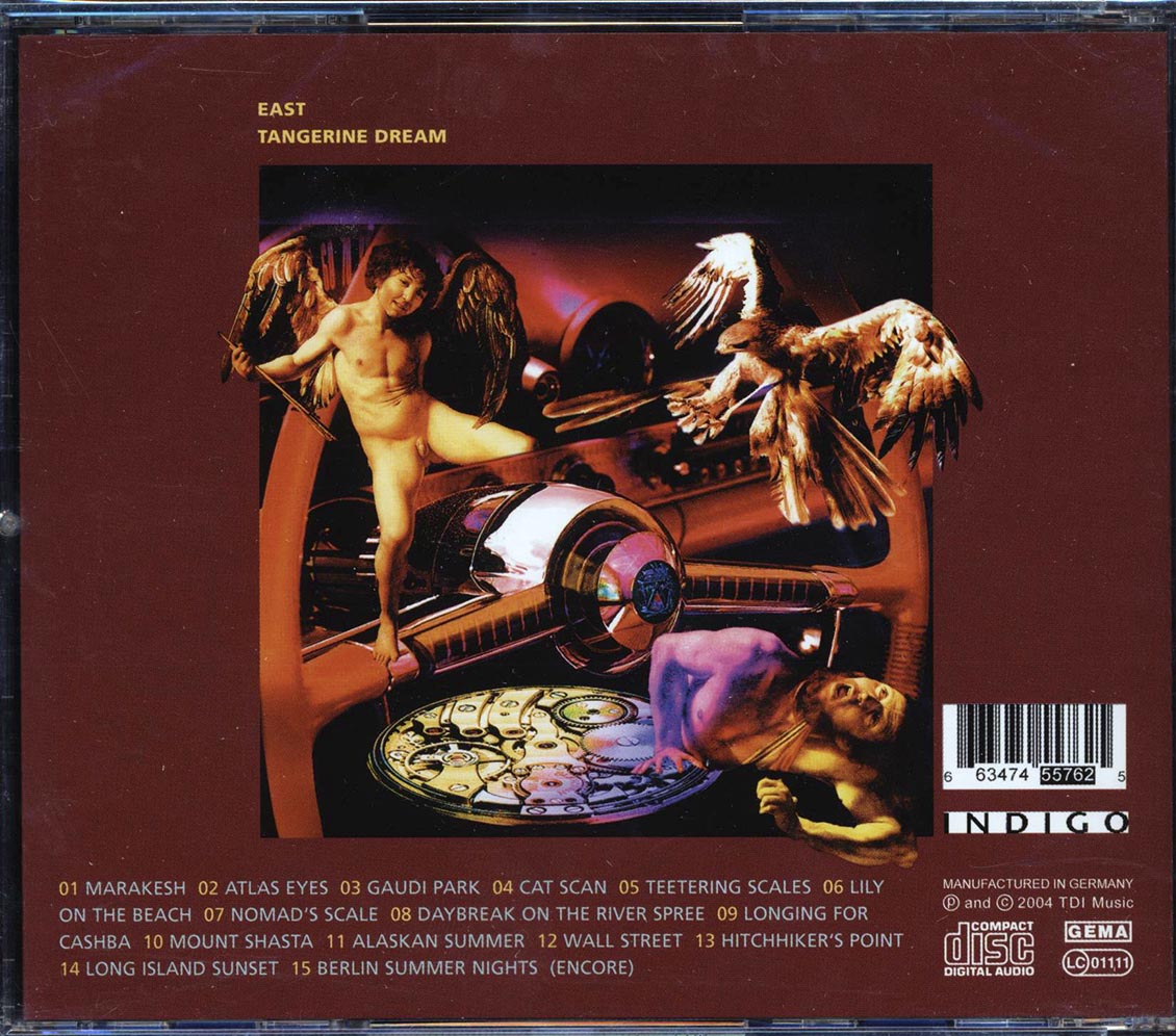 Tangerine Dream - East - CD, CD