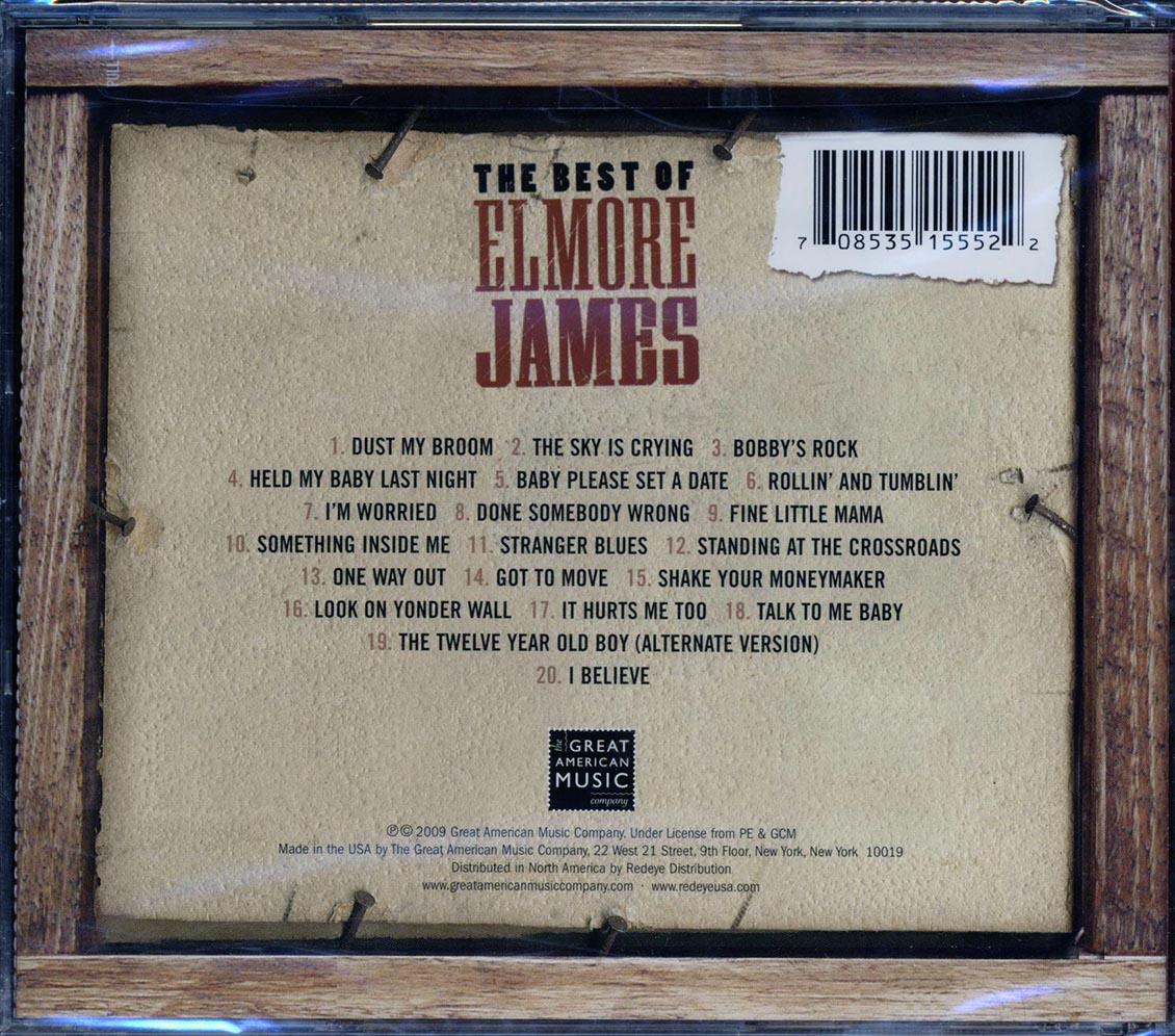 Elmore James - The Best Of Elmore James (20 tracks) - CD, CD
