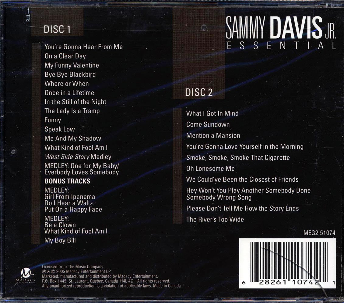 Sammy Davis Jr. - Essential (27 tracks) (2xCD) - CD, CD