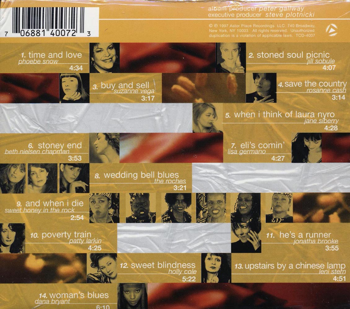 Phoebe Snow, Jill Sobule, Rosanne Cash, Etc. - Time And Love: The Music Of Laura Nyro (deluxe 3-fold digipak) - CD, CD