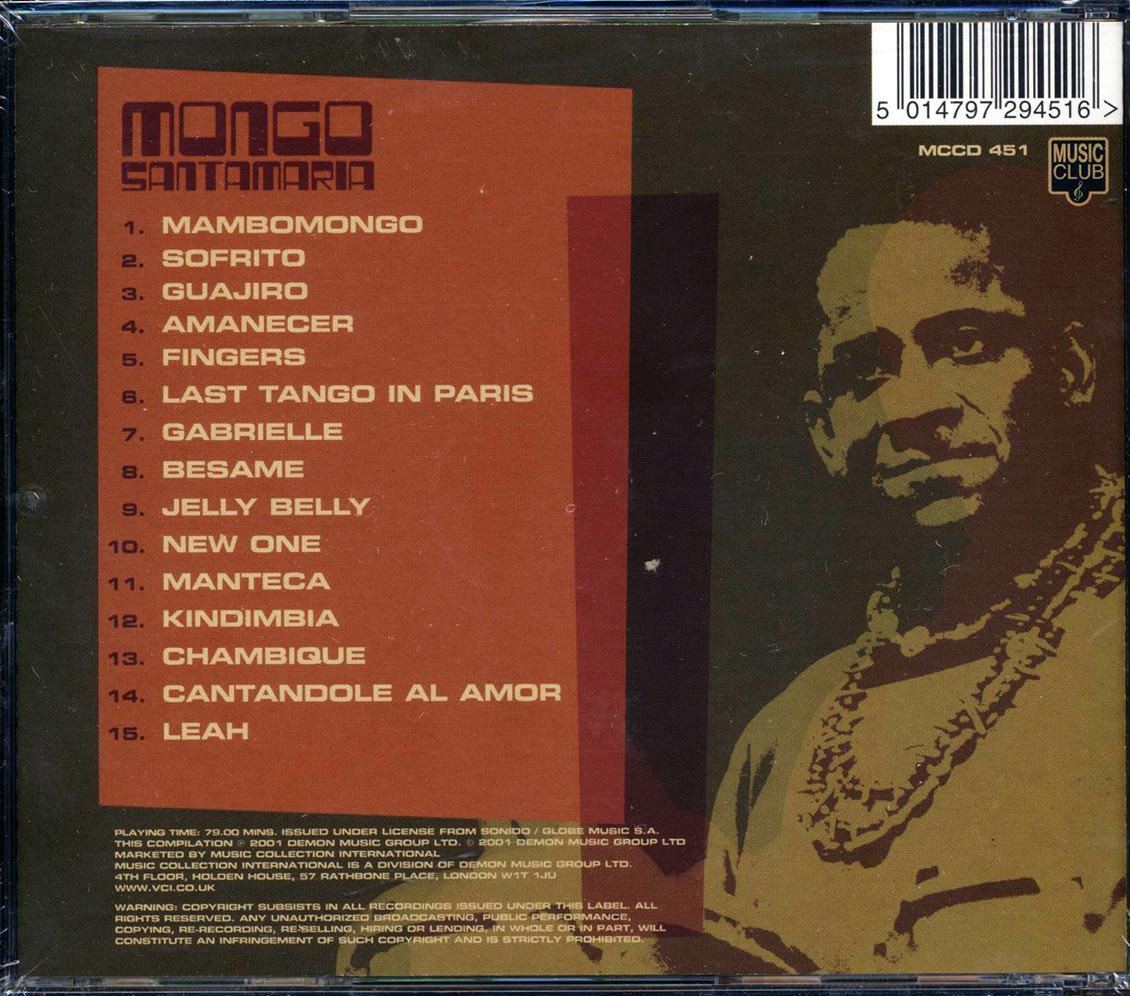 Mongo Santamaria - The Best Of The Fania Years - CD, CD
