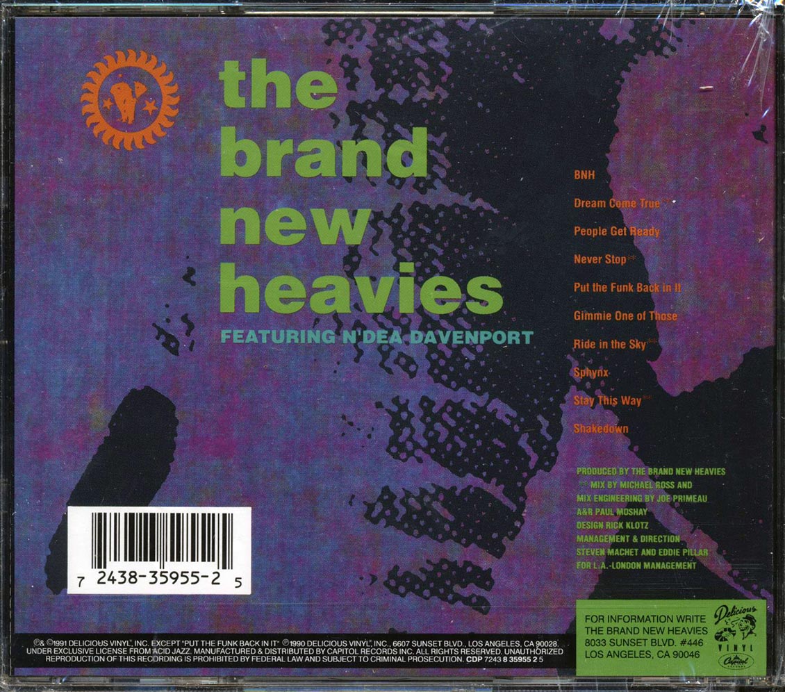 The Brand New Heavies - The Brand New Heavies - CD, CD