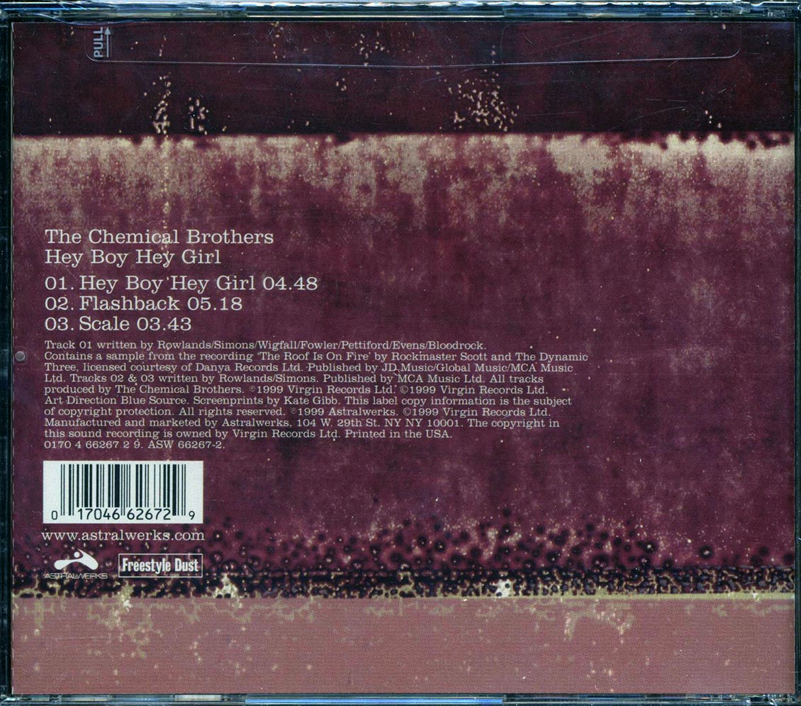 The Chemical Brothers - Hey Boy Hey Girl - CD, CD