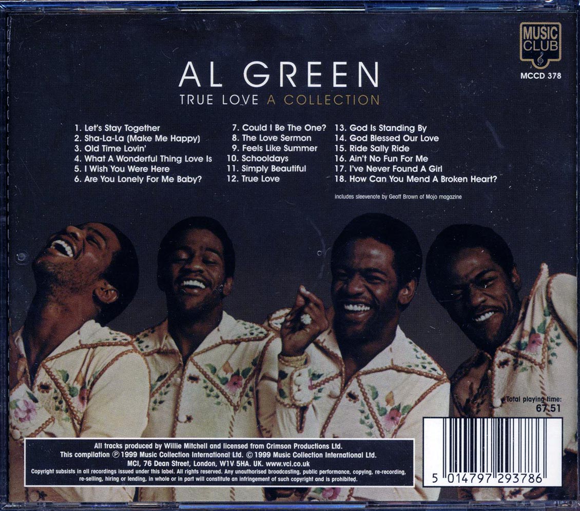 Al Green - True Love: A Collection - CD, CD