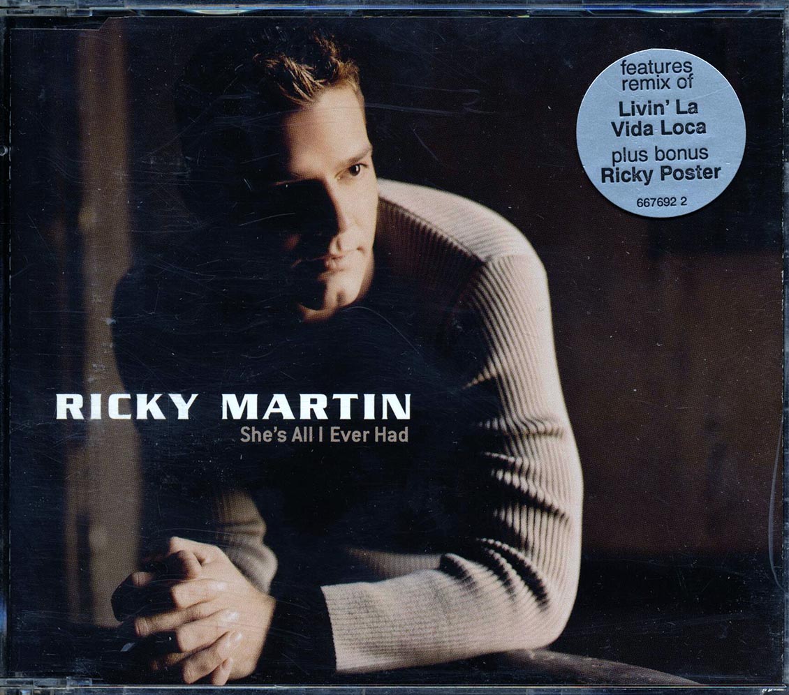 Ricky Martin - She's All I Ever Had - CD, CD