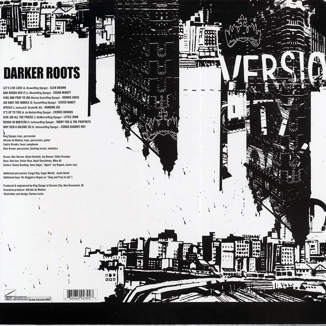 Version City Rockers, Glen Brown, Yabby You, Ranking Joe, Etc. - Darker Roots 2004 FIRST PRESS) - Vinyl LP, LP