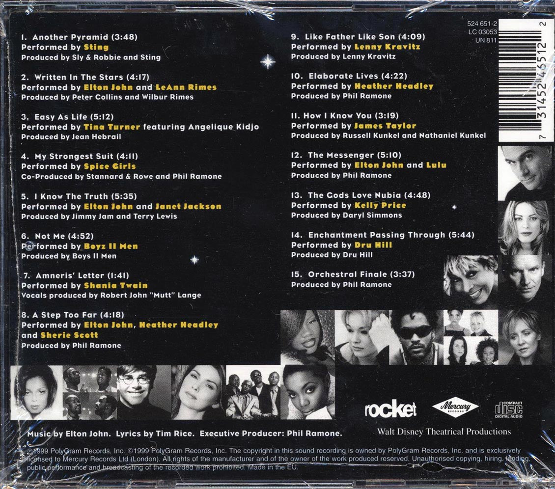 Elton John, Tim Rice - Aida - CD, CD