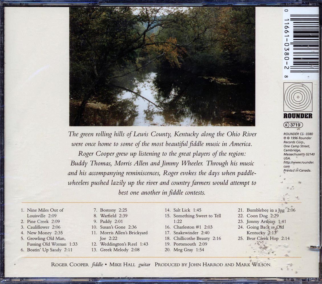 Roger Cooper - Going Back To Old Kentucky (marked/ltd stock) - CD, CD