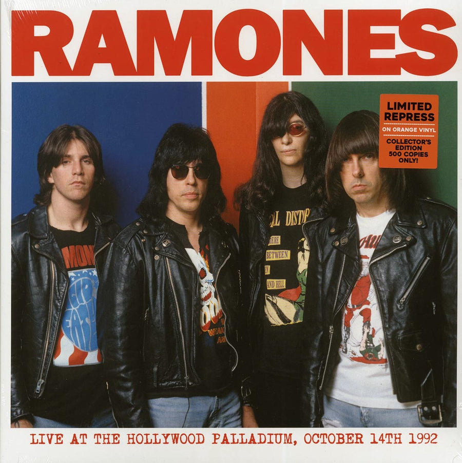 The Ramones - Live At The Hollywood Palladium, October 14th 1992 (ltd. 500 copies made) (orange vinyl) - Vinyl LP, LP