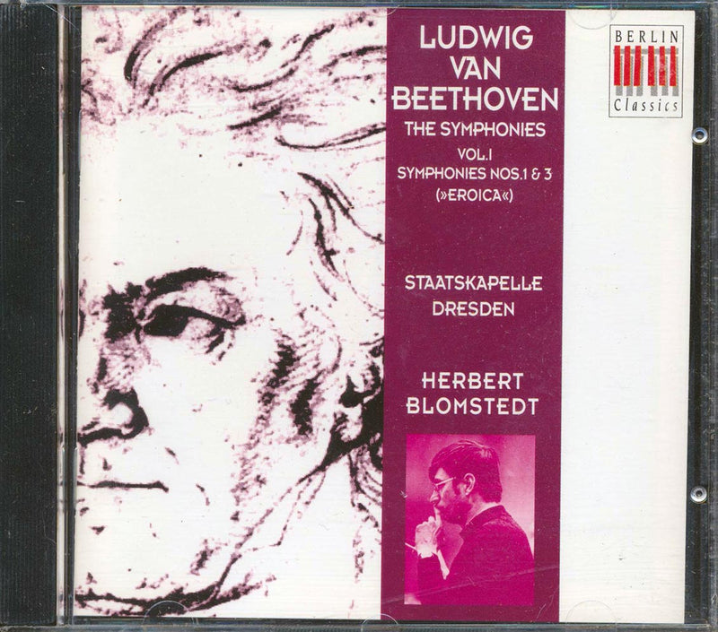 Beethoven, Herbert Blomstedt, Staatskapelle Dresden - Beethoven Sinfonien Vol 1 Nr, 1 & 3 - CD