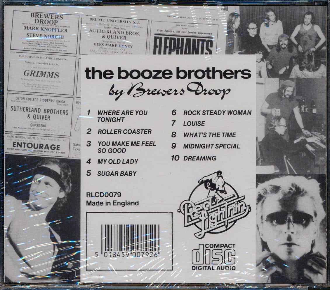 Brewers Droop, Mark Knopfler, Dave Edmunds - The Booze Brothers - CD, CD