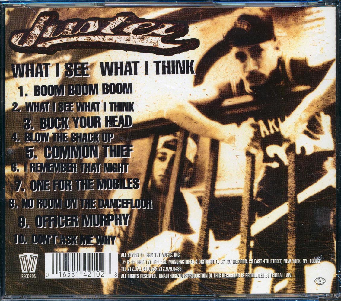 Juster - What I See What I Think - CD, CD