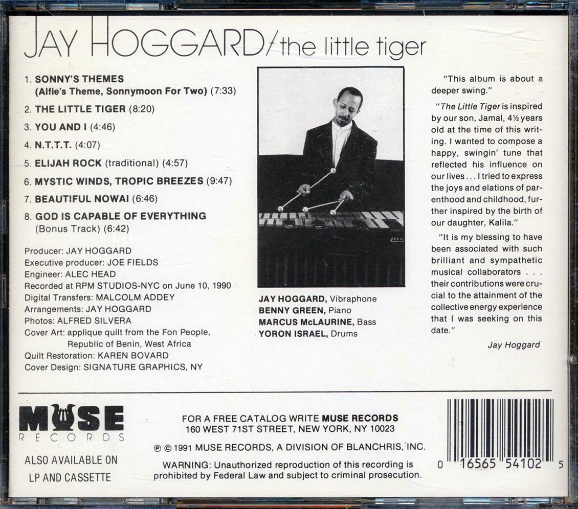 Jay Hoggard - The Little Tiger - CD, CD