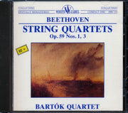 Beethoven, Bartok Quartet - String Quartets Op. 59 Nos. 1, 3 - CD