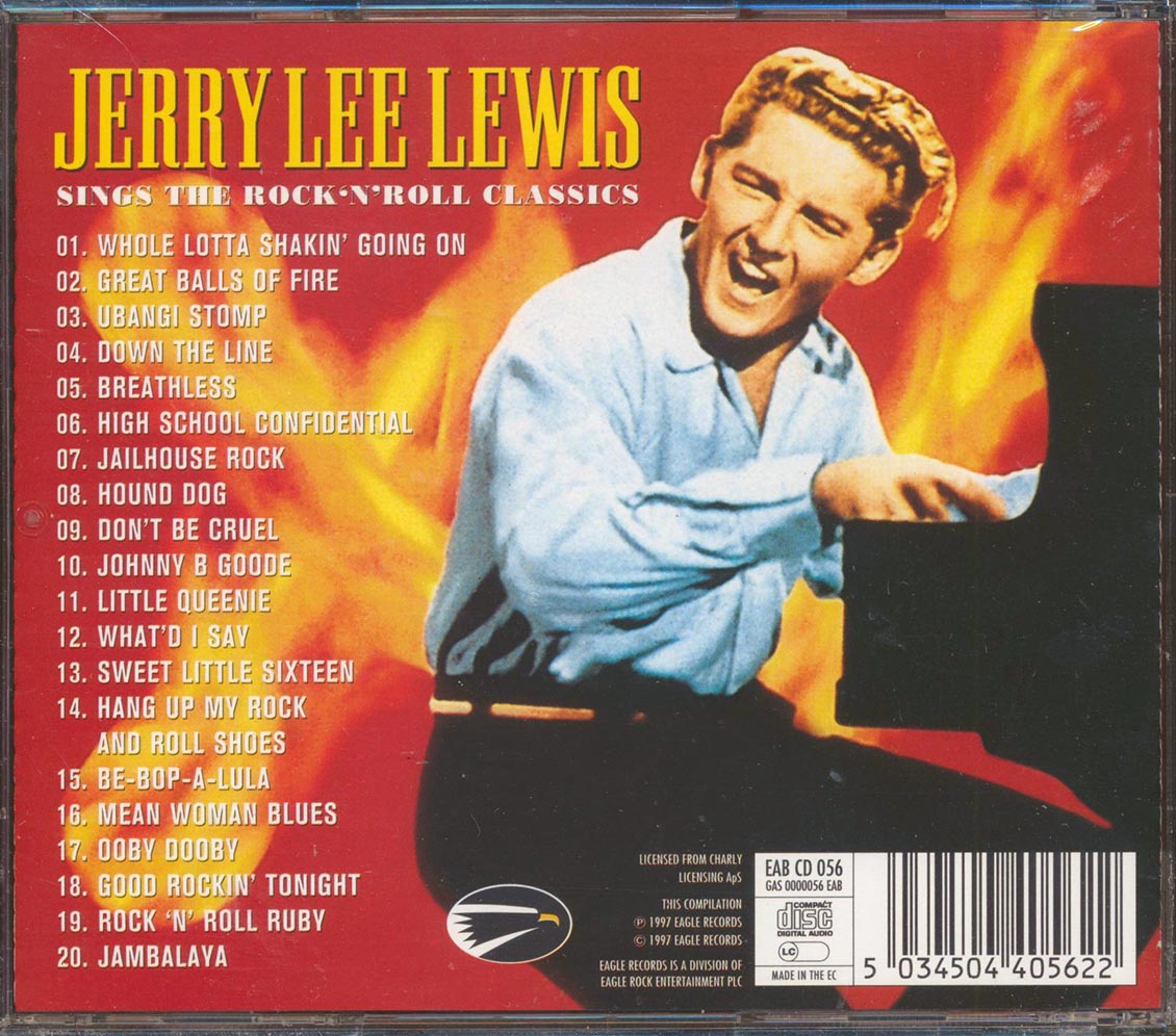Jerry Lee Lewis - Sings The Rock N Roll Classics - CD, CD