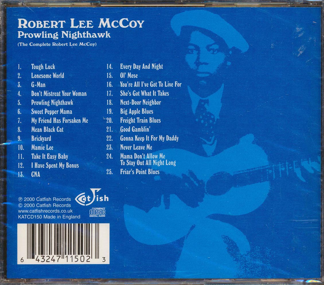 Robert Lee McCoy - Prowling Nighthawk: The Complete Robert Lee McCoy (25 tracks) - CD, CD