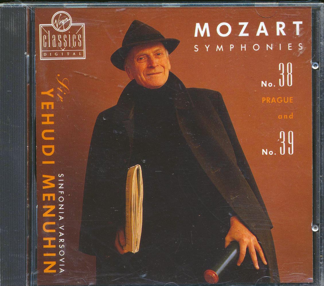 Mozart, Sir Yehudi Menuhin, Sinfonia Varsovia - Symphonies No. 38 Prague And No. 39 - CD