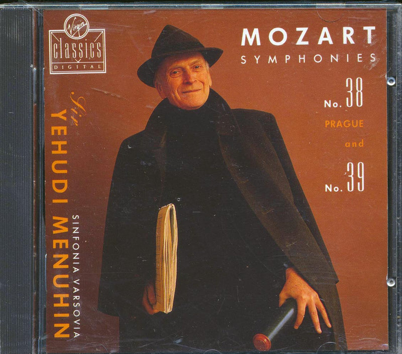 Mozart, Sir Yehudi Menuhin, Sinfonia Varsovia - Symphonies No. 38 Prague And No. 39 - CD