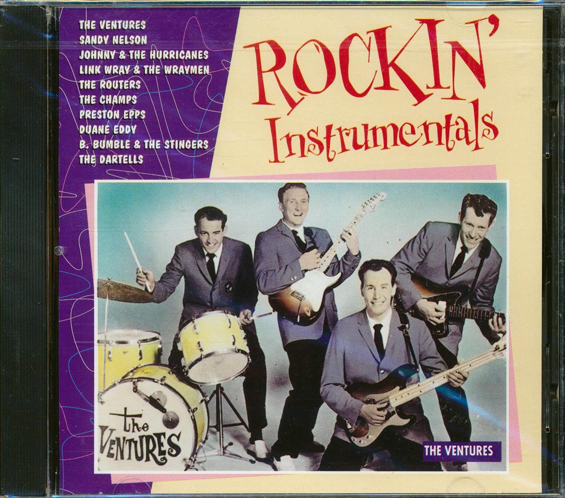 Ventures, Sandy Nelson, Johnny & The Hurricanes, Etc. - Rockin' Instrumentals - CD