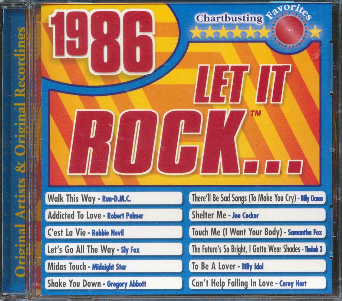 Run DMC, Robert Palmer, Robbie Nevil, Etc. - Let It Rock 1986 - CD