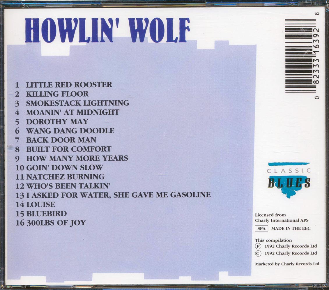 Howlin' Wolf - Killing Floor - CD, CD