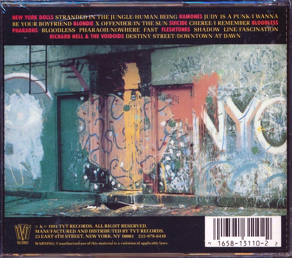New York Dolls, The Ramones, Blondie, Fleshtones, Etc. - The Groups Of Wrath: Songs Of The Naked City - CD, CD