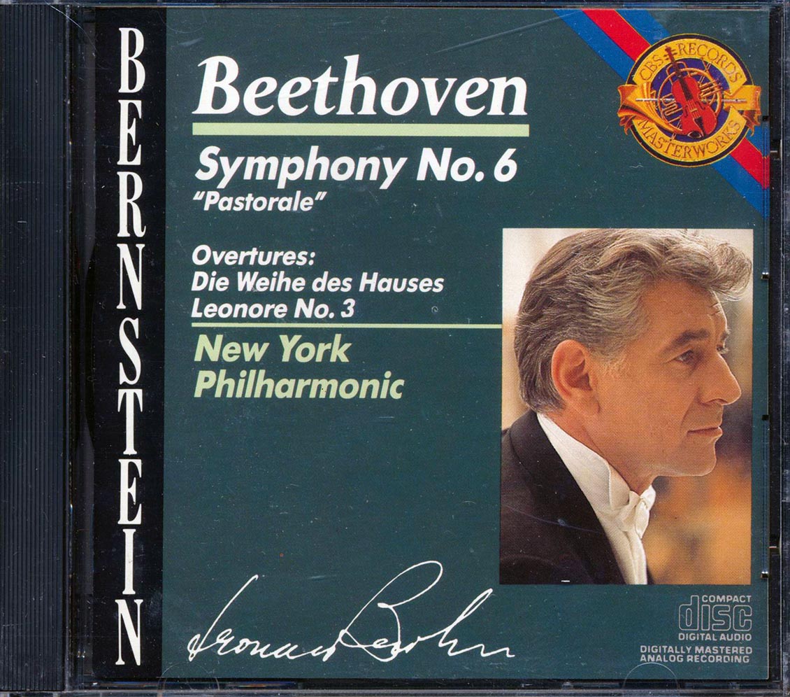 Leonard Bernstein, Beethoven - Symphony No. 6; The Consecration Of The House Overture; Leonore Overture - CD