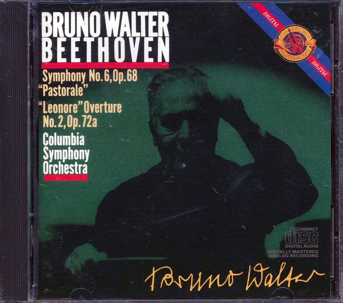 Bruno Walter, Beethoven, Columbia Symphony Orchestra - Symnphony No. 6; Leonore Overture - CD