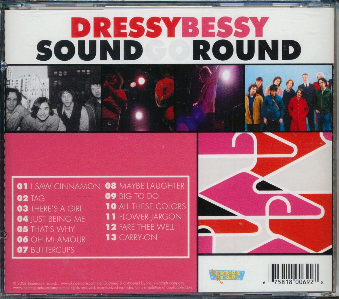 Dressy Bessy - Sound Go Round - CD, CD
