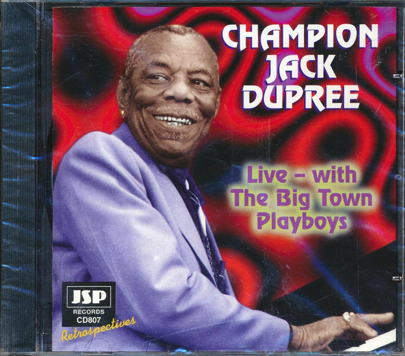 Champion Jack Dupree - Live With The Big Town Playboys - CD