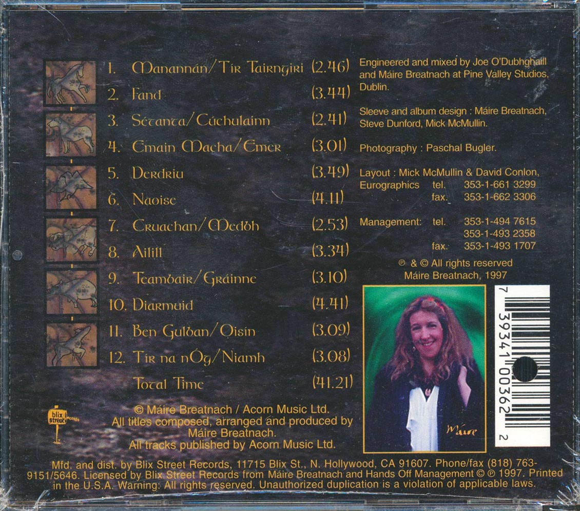 Maire Breatnach - Celtic Lovers (marked/ltd stock) - CD, CD
