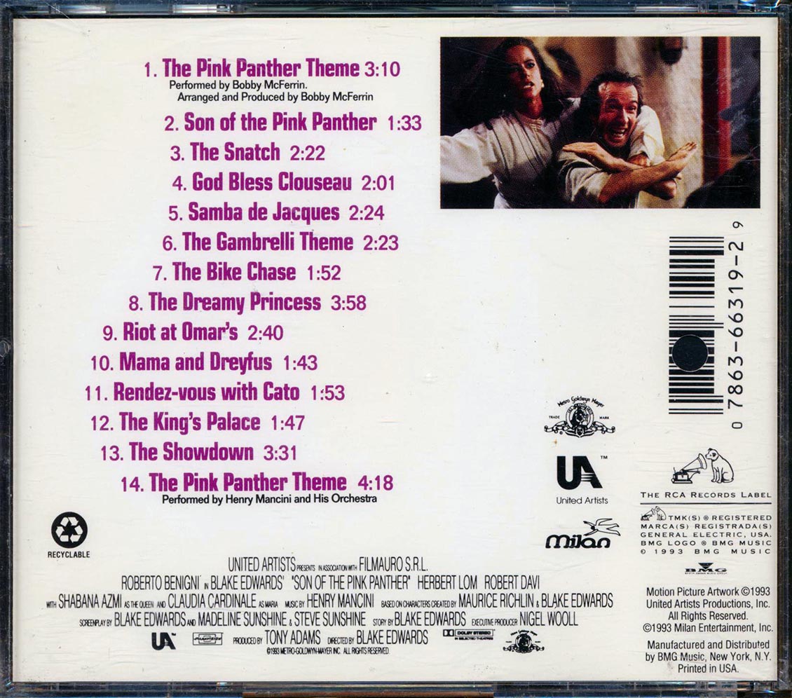 Henry Mancini - Son Of The Pink Panther: Original Music From The United Artists Motion Picture - CD, CD