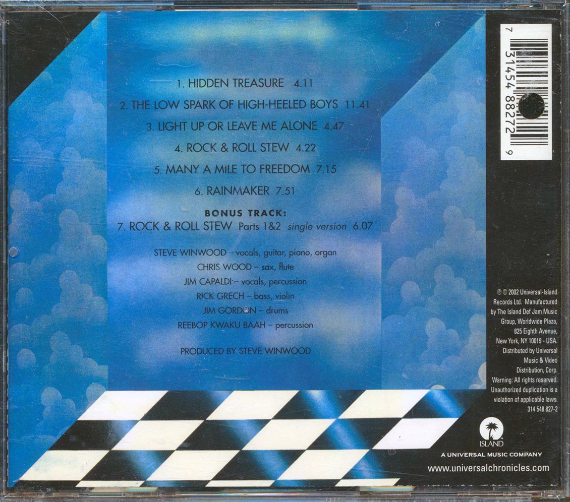 Traffic - The Low Spark Of High Heeled Boys (marked/ltd stock) - CD, CD