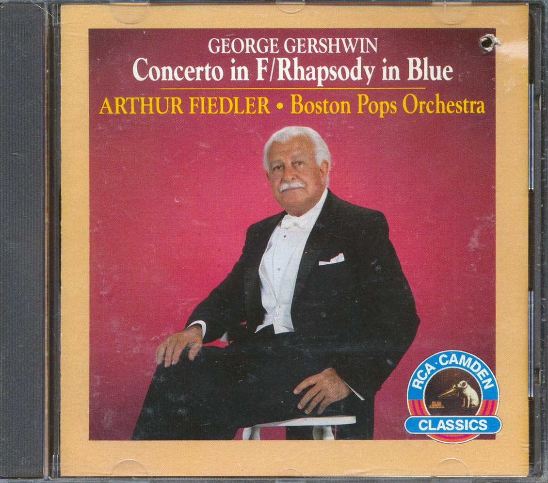 Arthur Fiedler, Boston Pops Orchestra, Jesus Maria Sanroma, Gershwin - Concerto In F; Rhapsody In Blue - CD