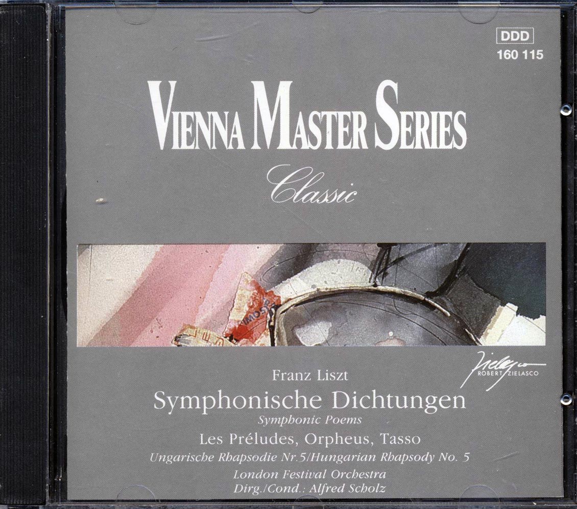 Franz Liszt - Symphonische Dichtungen, Les Preludes, Orpheus, Tasso, Ungarische Rhapsodie No. 5 - CD