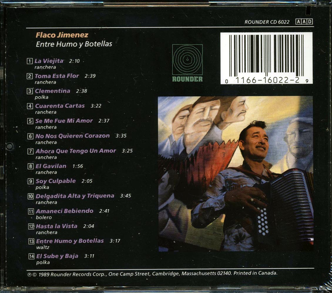 Flaco Jimenez - Entre Humo Y Botellas - CD, CD
