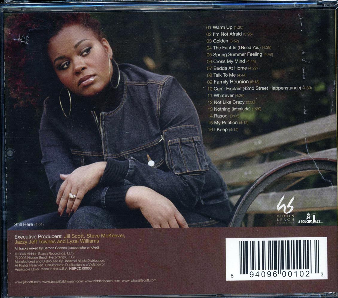 Jill Scott - Beautifully Human: Words And Sounds Volume 2 (incl. DVD) (incl. 14-page booklet) - CD, CD
