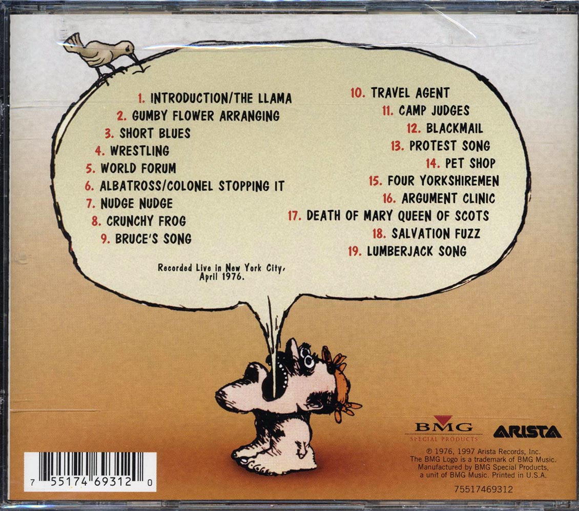 Monty Python - Live: At City Center - CD, CD