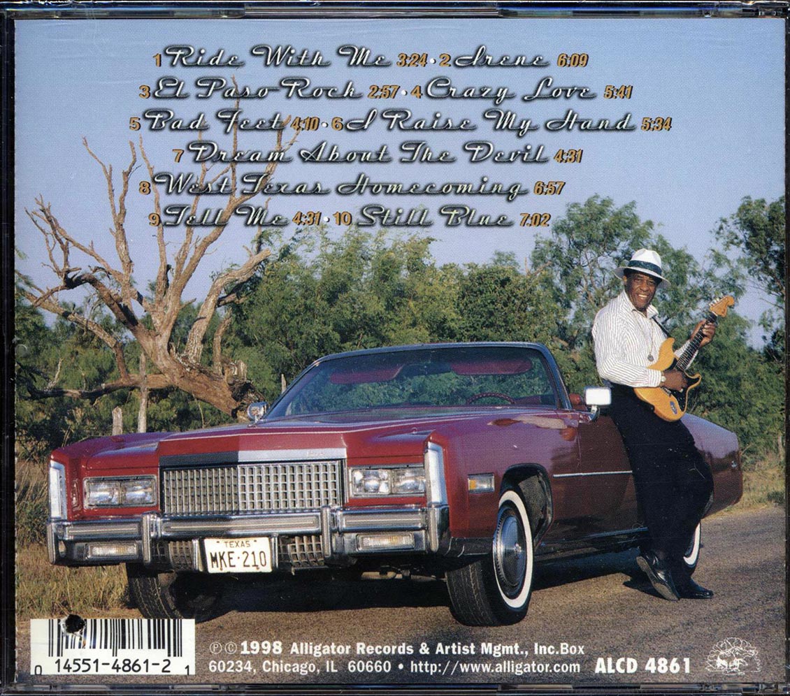 Long John Hunter - Ride With Me (marked/ltd stock) - CD, CD