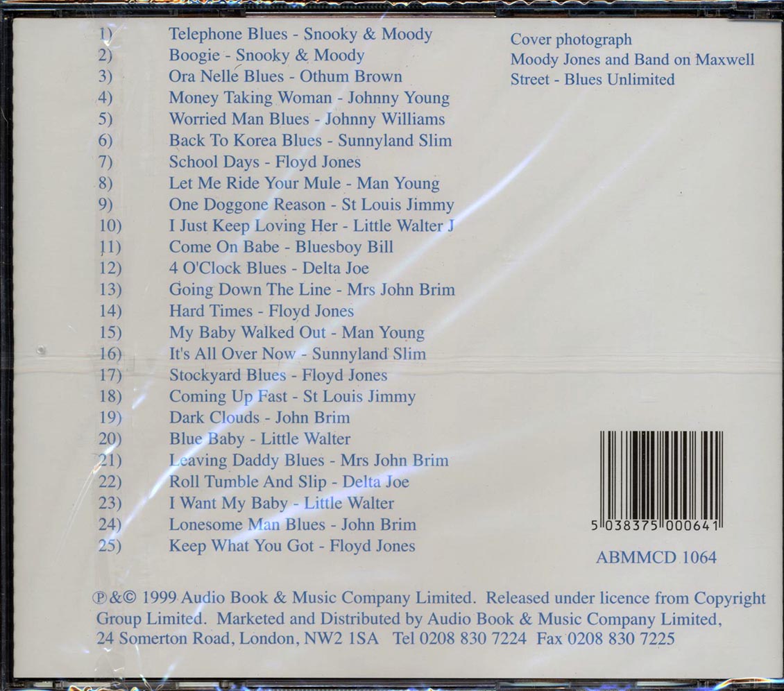 Snooky & Moody, Othum Brown, Johnny Young, Etc. - Chicago Down Home Blues Volume 1 - CD, CD