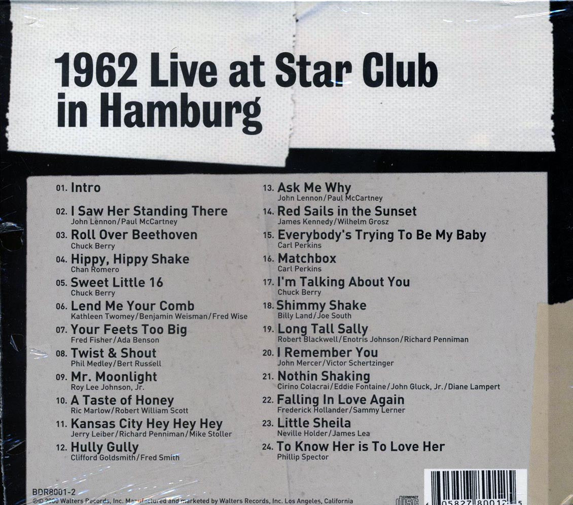 The Beatles - Live: At The Star-Club In Hamburg, Germany 1962 (incl. large booklet) (24-bit mastering) - CD, CD